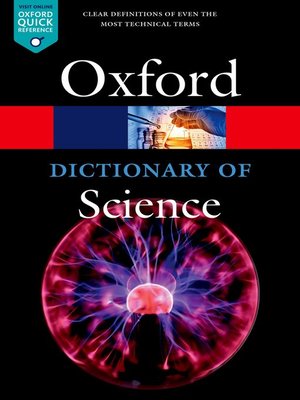 cover image of A Dictionary of Science